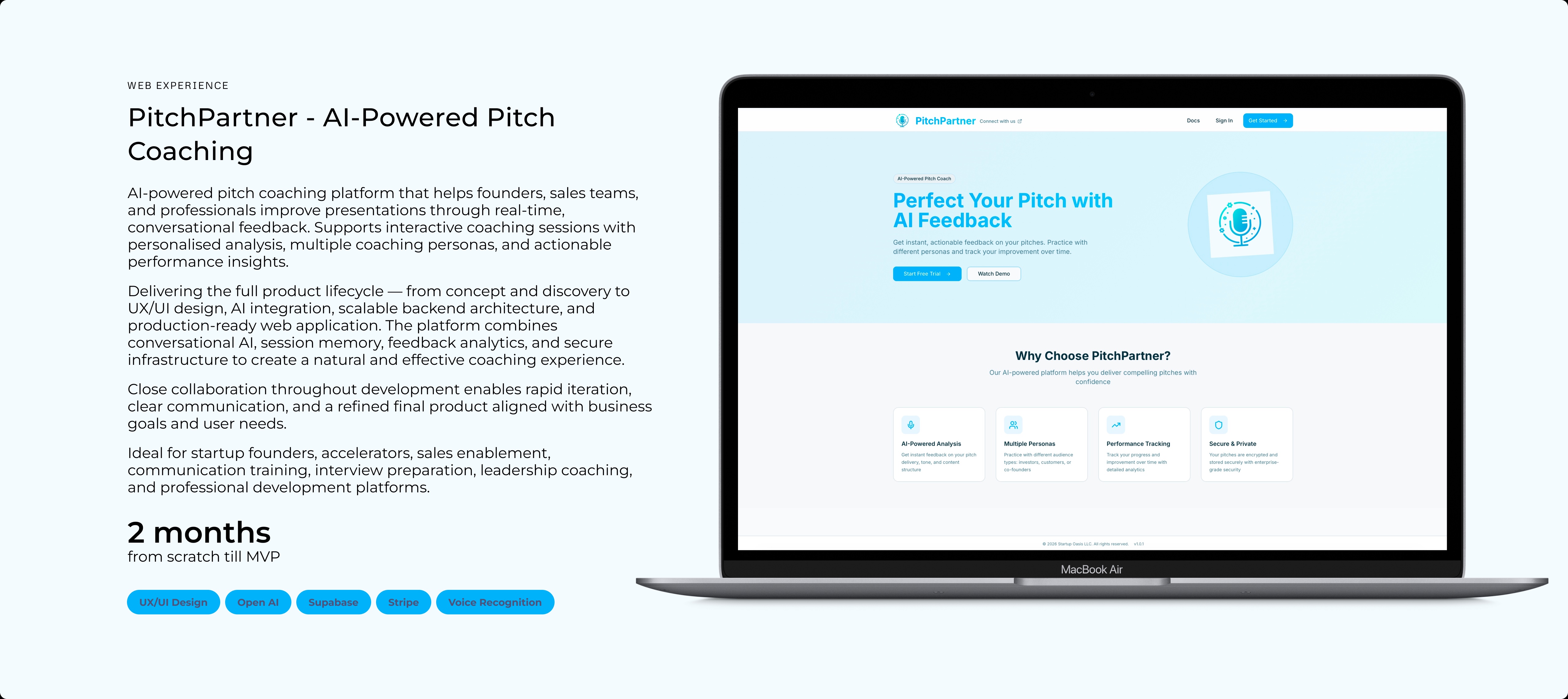 PitchPartner: AI Pitch Coach