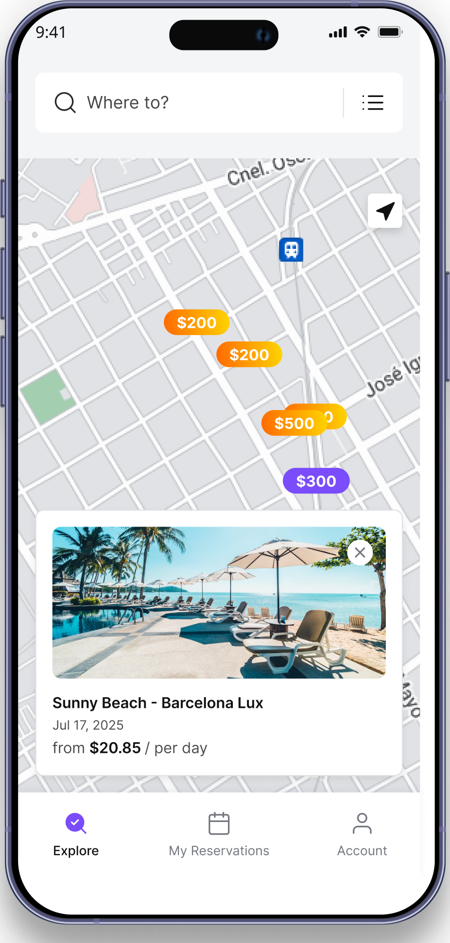 VacBoo - Sunbed Booking